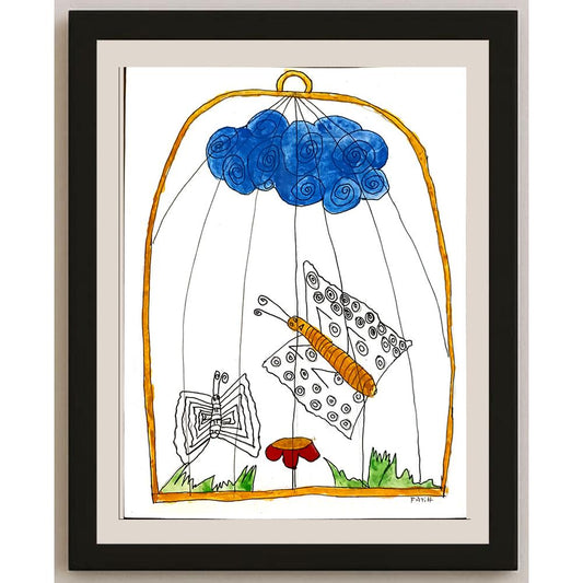 FatihŞentuğ 35x25cm Orijinal Karikatür BOD04474