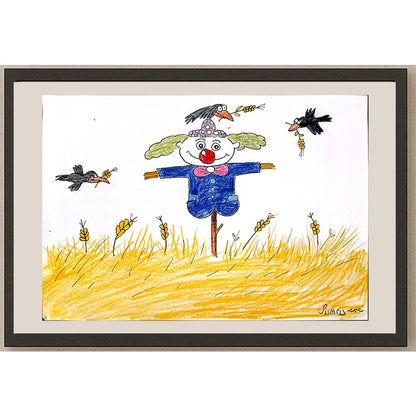 Sumru Gözaydın 35x25cm Orijinal Karikatür BOD04476