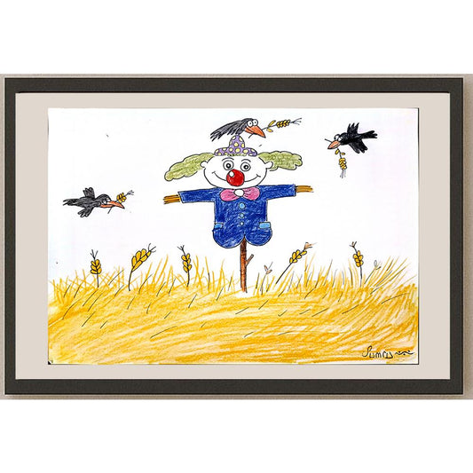 Sumru Gözaydın 35x25cm Orijinal Karikatür BOD04476