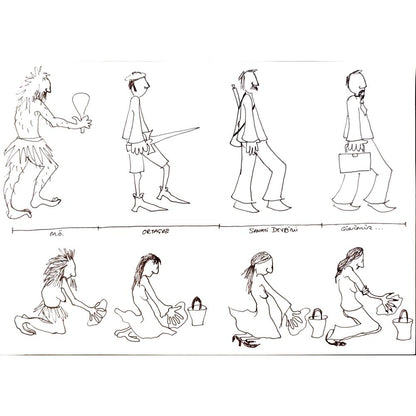 Fetih Ormancı 29x21cm Orijinal Karikatür BOD04483
