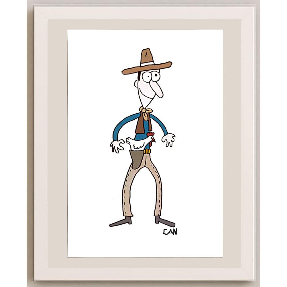 Can Gümüş 29x21cm Orijinal Karikatür BOD04485