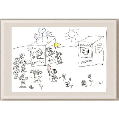 Hilal Yıldız 29x21cm Orijinal Karikatür BOD04486