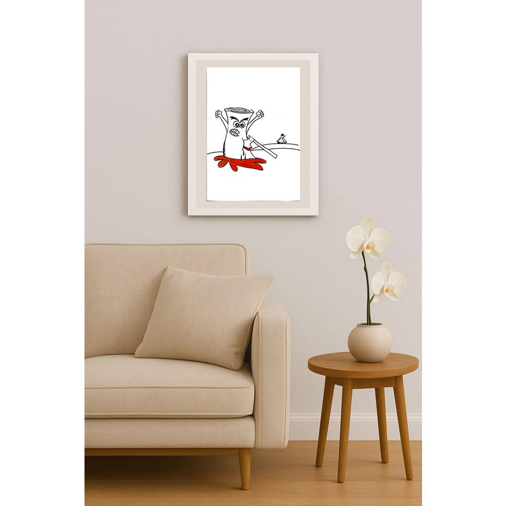 Başak NazŞimşek 29x21cm Orijinal Karikatür BOD04487