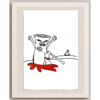 Başak NazŞimşek 29x21cm Orijinal Karikatür BOD04487