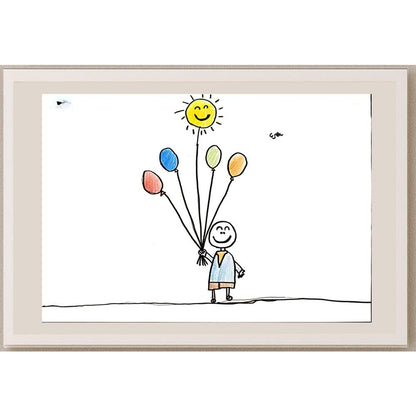 ErenÖzdemir 29x21cm Orijinal Karikatür BOD04497