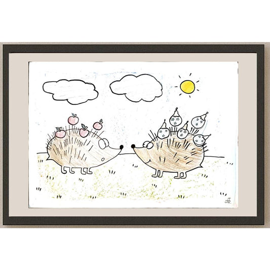 Sasha Torgova 43x30cm Orijinal Karikatür BOD04500
