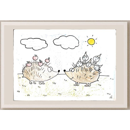 Sasha Torgova 43x30cm Orijinal Karikatür BOD04500