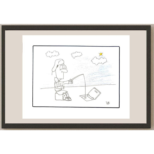 Vanya Bychkov 43x30cm Orijinal Karikatür BOD04510