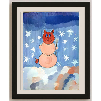 Anton Shpakov 43x30cm Orijinal Karikatür BOD04512