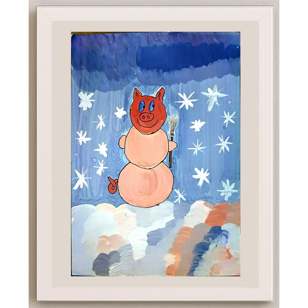 Anton Shpakov 43x30cm Orijinal Karikatür BOD04512