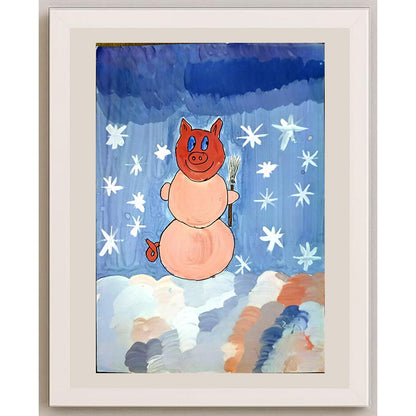 Anton Shpakov 43x30cm Orijinal Karikatür BOD04512