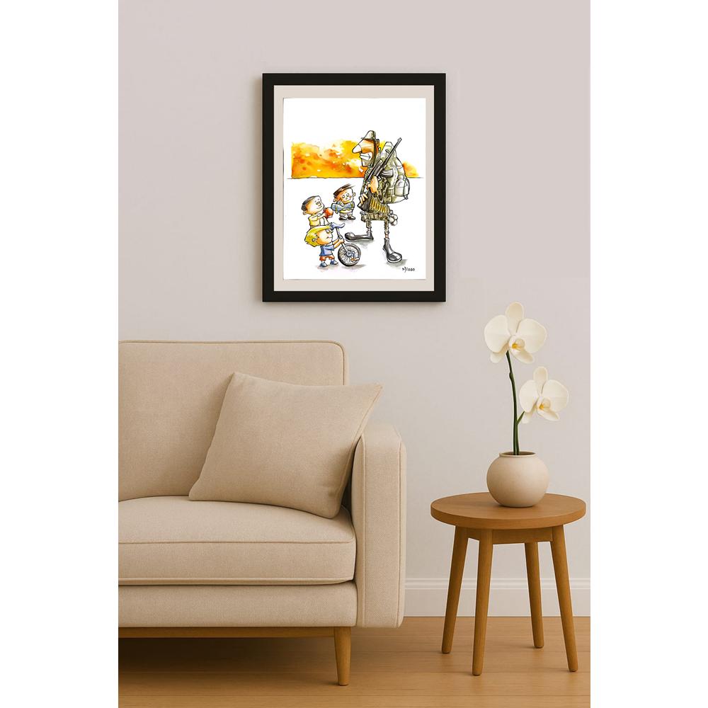 Edmilson Avancine 43x30cm Orijinal Karikatür BOD04524