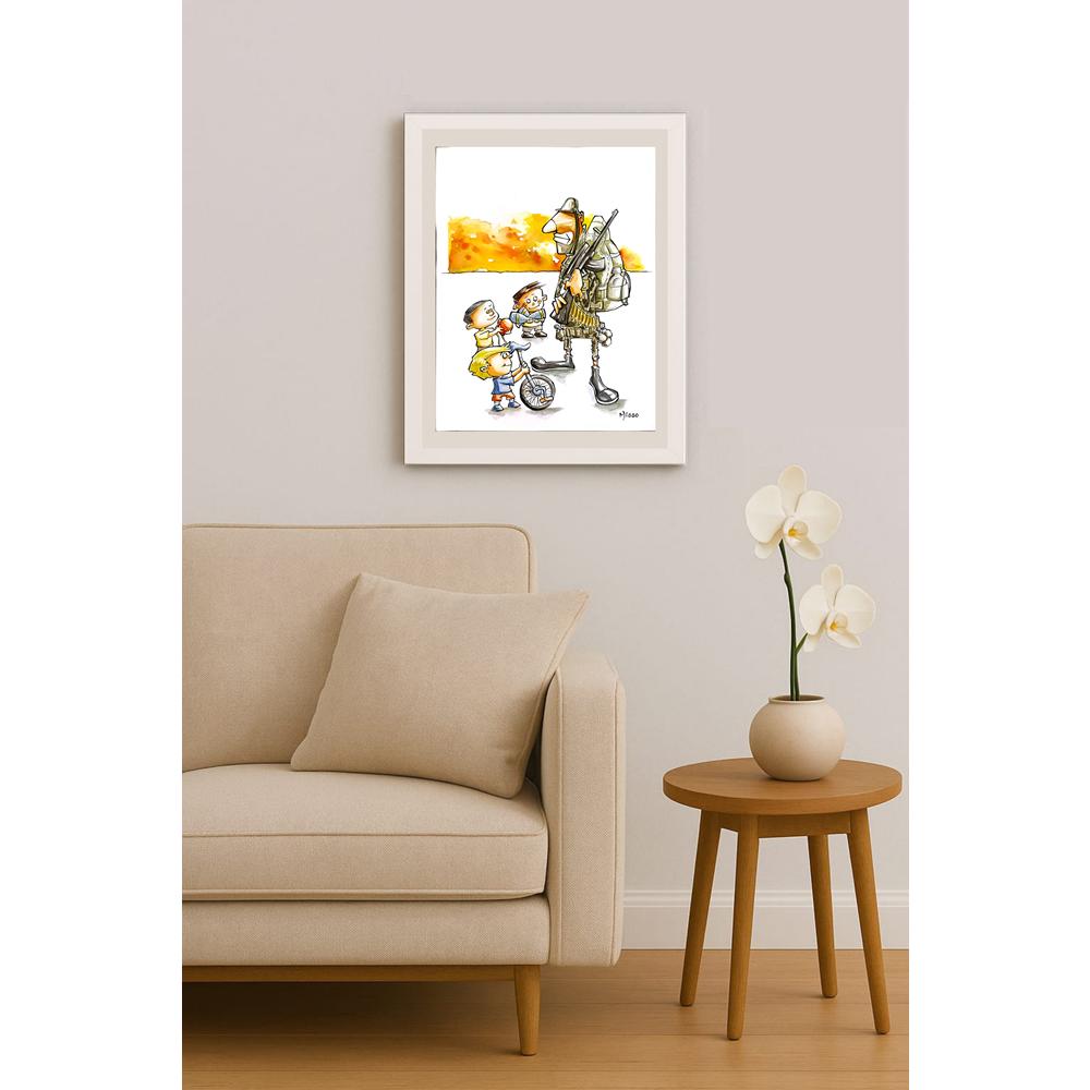 Edmilson Avancine 43x30cm Orijinal Karikatür BOD04524