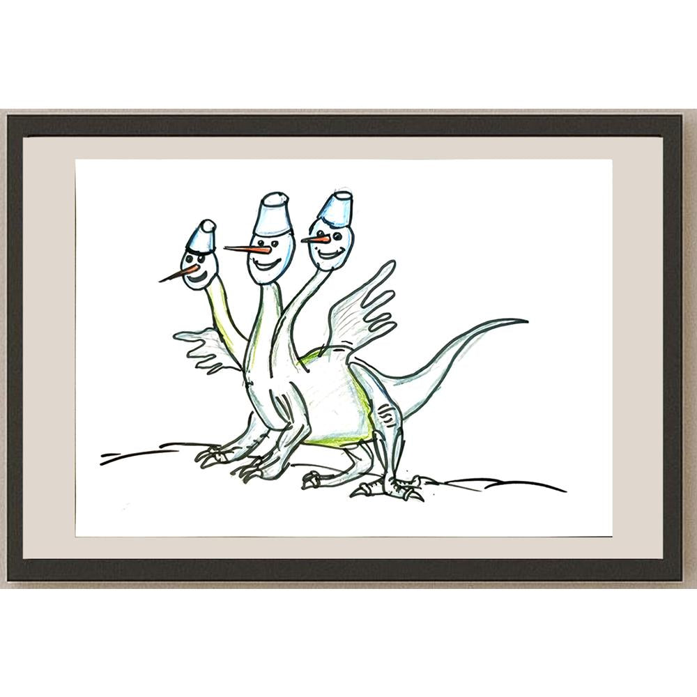 Misha Slotvitzky 29x21cm Orijinal Karikatür BOD04528