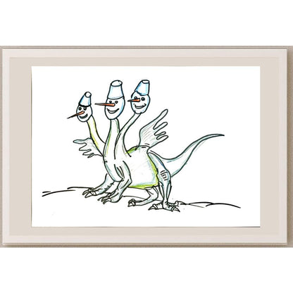 Misha Slotvitzky 29x21cm Orijinal Karikatür BOD04528