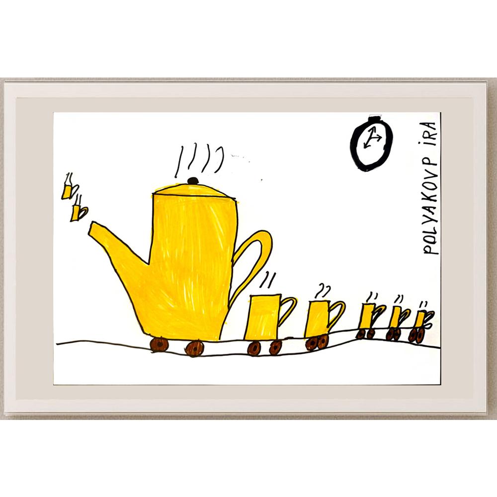 Ira Polyokova 29x21cm Orijinal Karikatür BOD04529