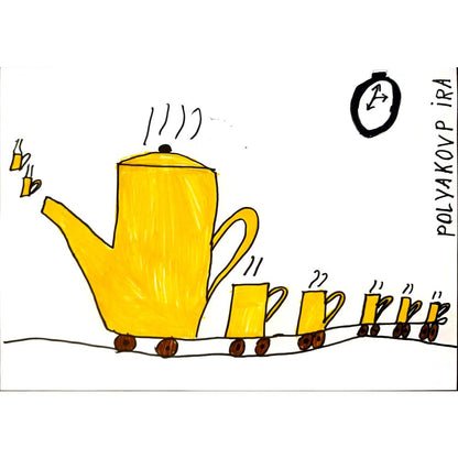 Ira Polyokova 29x21cm Orijinal Karikatür BOD04529