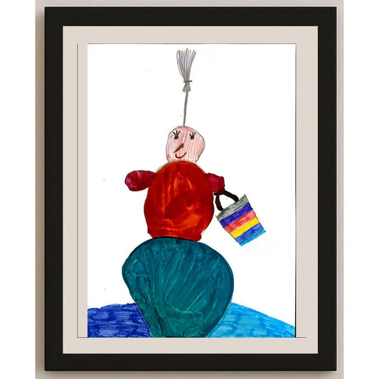 Sasha Kulikova 29x21cm Orijinal Karikatür BOD04535