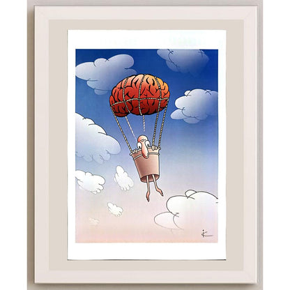 Ilya Katz 29x21cm Orijinal Karikatür BOD04546