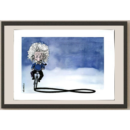Michel Kichka 43x30cm Orijinal Karikatür BOD04554