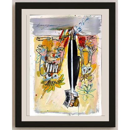 Willem Rasing 43x30cm Orijinal Karikatür BOD04561