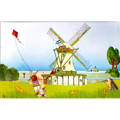 Frans Mensink 38x25cm Orijinal Karikatür BOD04562