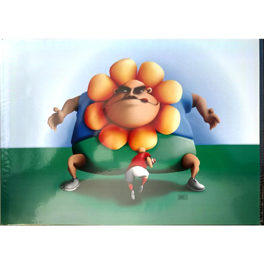 Jan Kvasnicka 29x21cm Orijinal Karikatür BOD04575