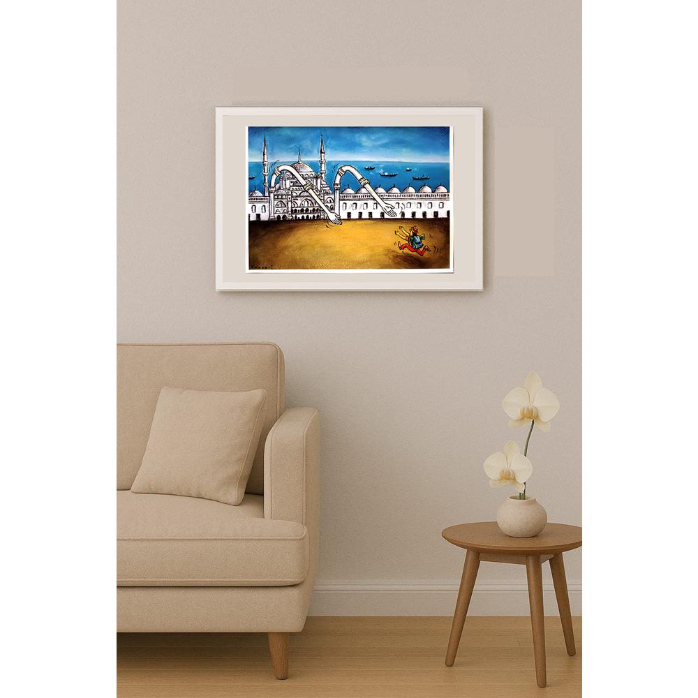 Abbas Naaseri 29x21cm Orijinal Karikatür BOD04585