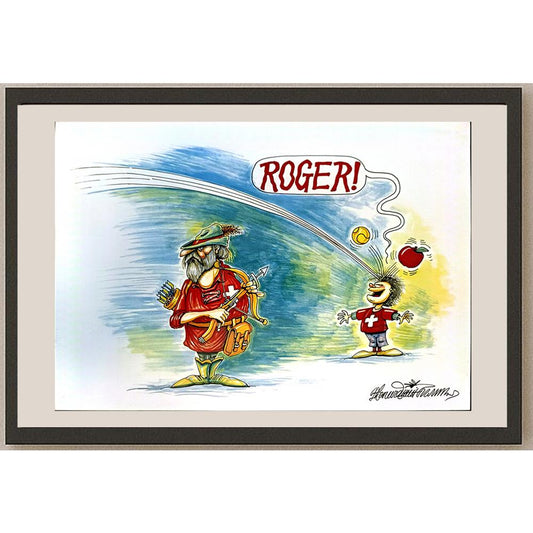 Goran Celicanin 29x21cm Orijinal Karikatür BOD04594
