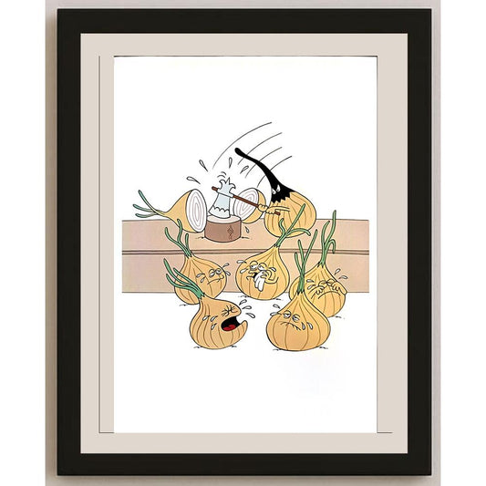 Dieter Bevers 29x21 Orijinal Karikatür BOD04598