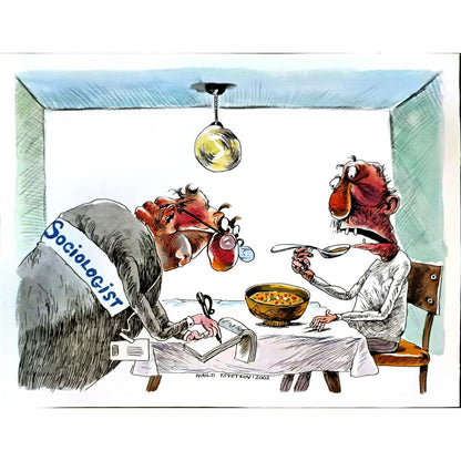 Ivailo Tsvetkov 33x25cm Orijinal Karikatür BOD04625