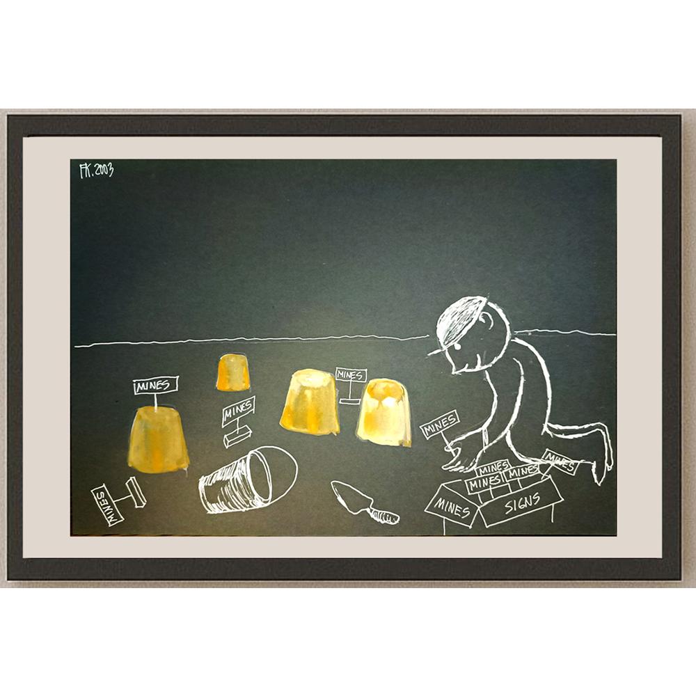 Fedor Kritovak 29x21cm Orijinal Karikatür BOD04630