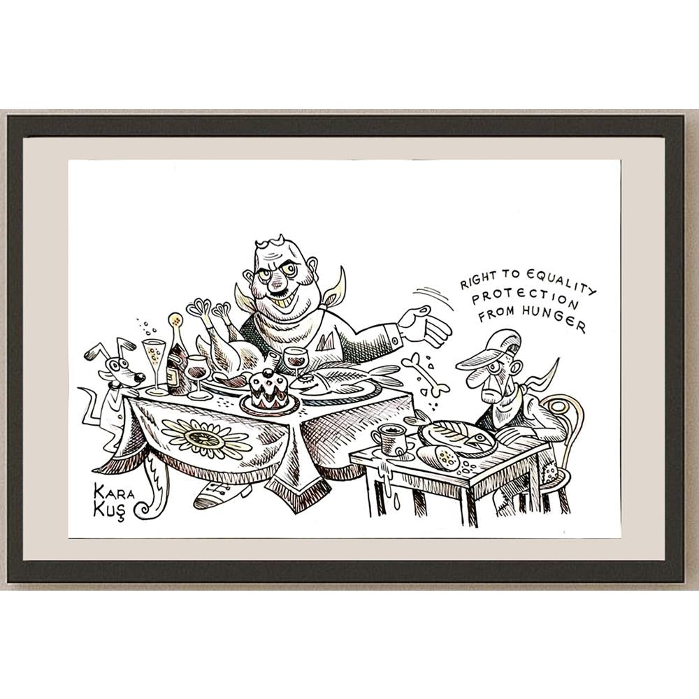 Ivan Karakosevic 35x25cm Orijinal Karikatür BOD04637