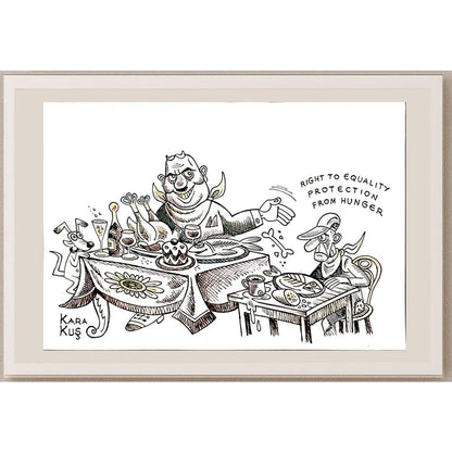 Ivan Karakosevic 35x25cm Orijinal Karikatür BOD04637