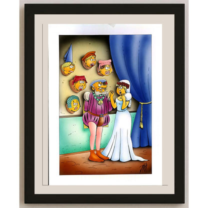 Patrick Heymans 29x21cm Orijinal Karikatür BOD04640