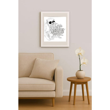 Tsvetomir Veleshky 31x29cm Orijinal Karikatür BOD04643