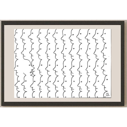 Sung Jou Kim 35x25cm Orijinal Karikatür BOD04644