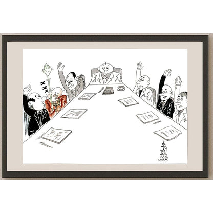 Ban Khianlamai 35x25cm Orijinal Karikatür BOD04645