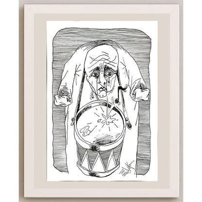 Zoran Zeljko 43x30cm Orijinal Karikatür BOD04647