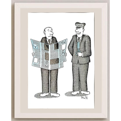 Nicolae Ionita 43x30cm Orijinal Karikatür BOD04649