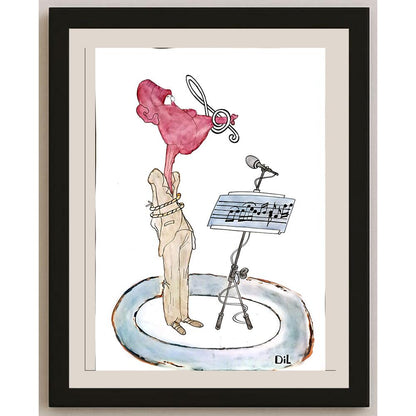 Dilyan Dochev 43x30cm Orijinal Karikatür BOD04653