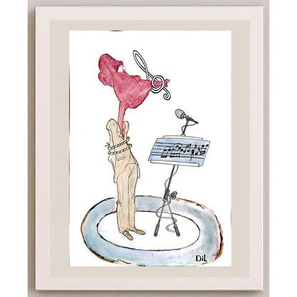Dilyan Dochev 43x30cm Orijinal Karikatür BOD04653