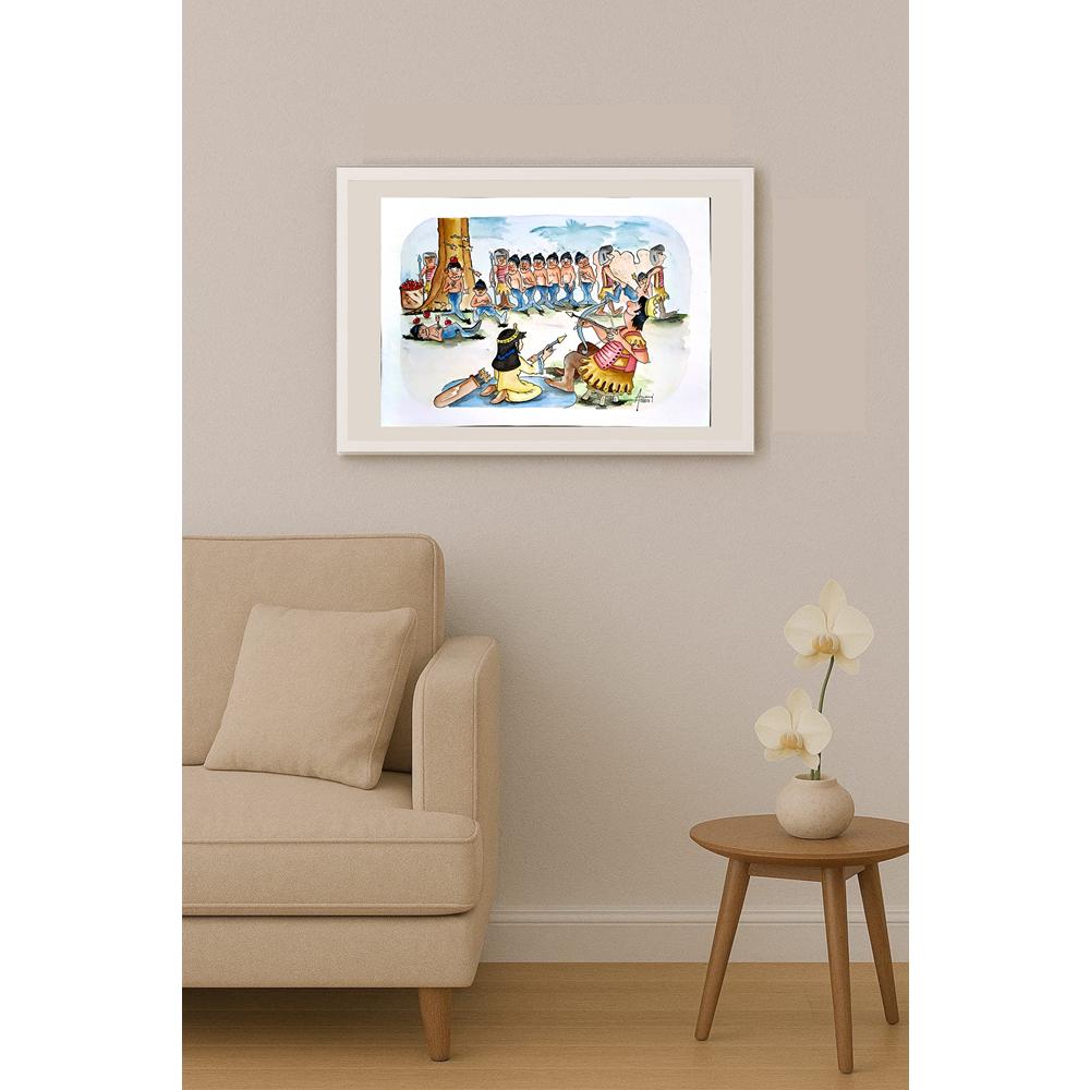 Anang Hadl Handoko 43x30cm Orijinal Karikatür BOD04662
