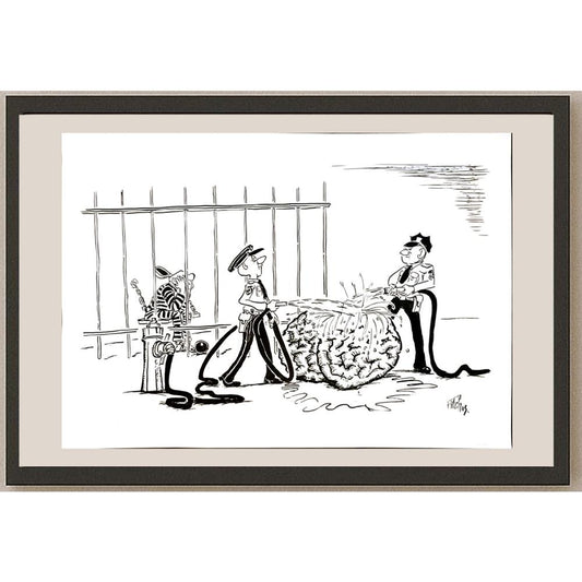 Kresimir Filipan 39x33cm Orijinal Karikatür BOD04664