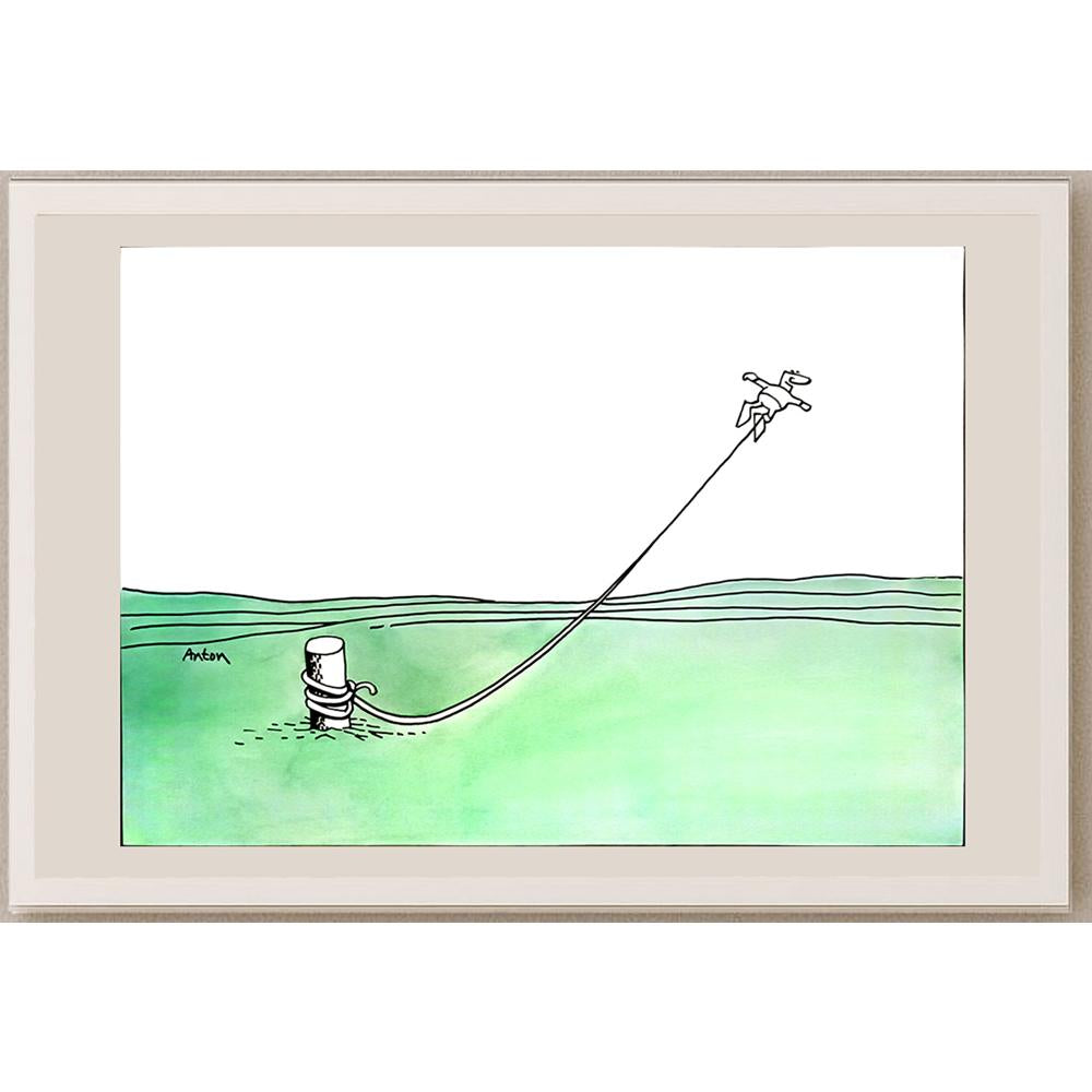 Anton Kotreba 29x21cm Orijinal Karikatür BOD04679