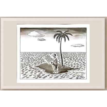 Alex Noel Watson 31x26cm Orijinal Karikatür BOD04689