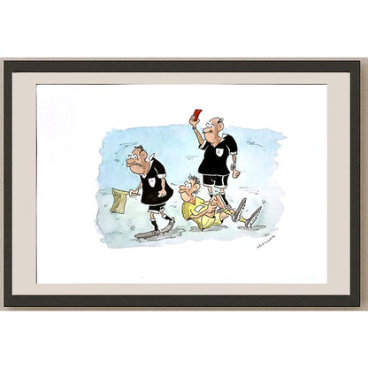 Radek Machata 29x21cm Orijinal Karikatür BOD04701