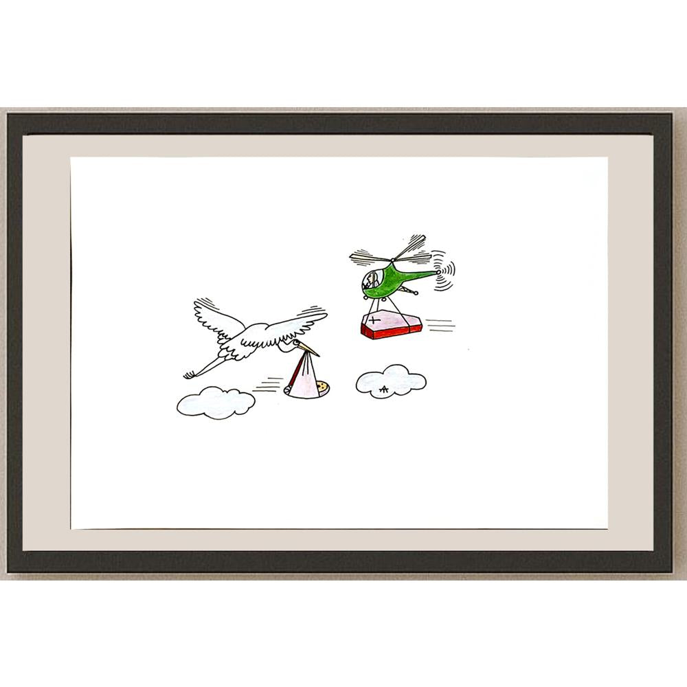 Alexei Talimonov 29x21cm Orijinal Karikatür BOD04703