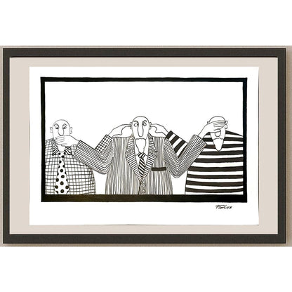 Jan Farkas 29x21cm Orijinal Karikatür BOD04715