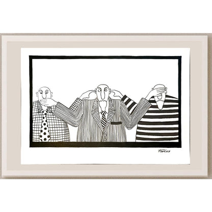 Jan Farkas 29x21cm Orijinal Karikatür BOD04715